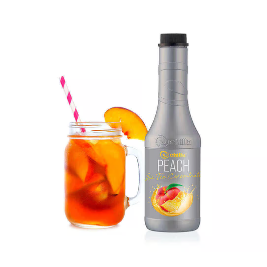Chilla Peach Ice Tea Concentrate 1lt