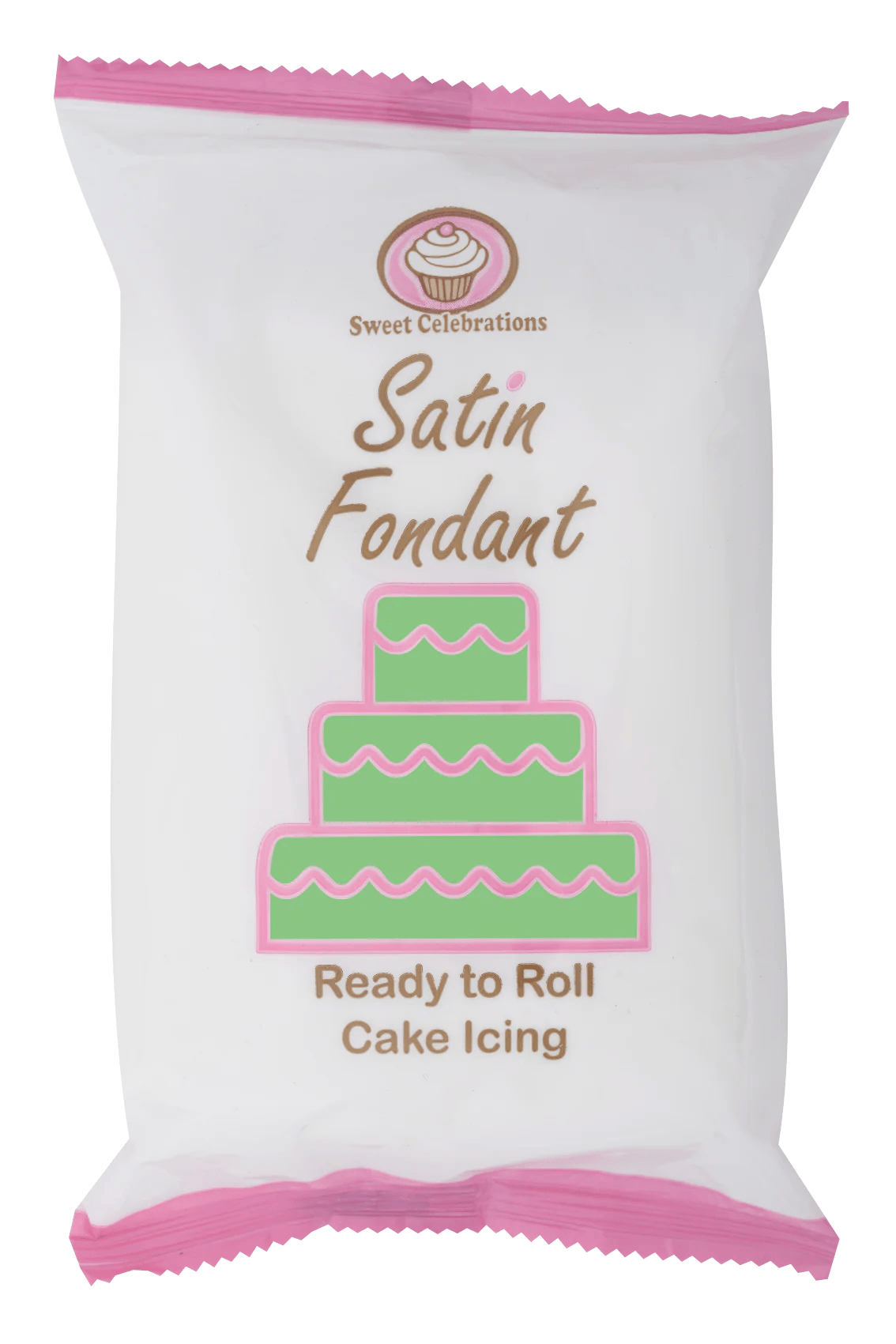 Sweet Celebration Satin Fondant 500g - Lime Green