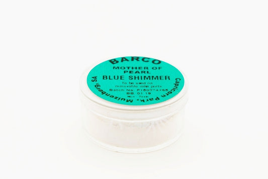 Barco Blue Shimmer Colour Changing Dusting Powder (Green Label)