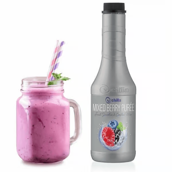 Chilla Mixed Berry Fruit Puree 1lt