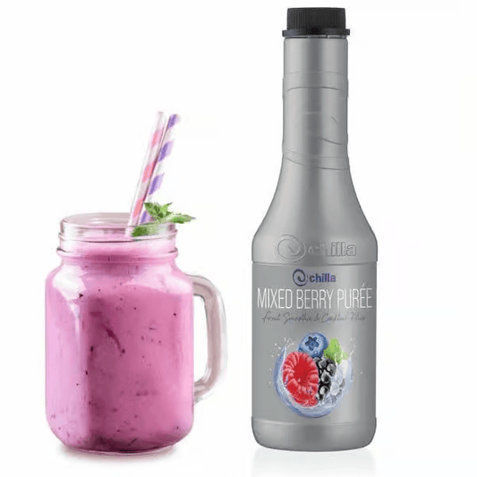 Chilla Mixed Berry Fruit Puree 1lt