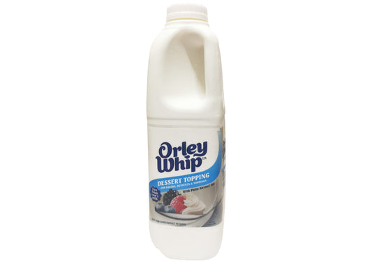 Orley Whip Dessert Topping 1lt