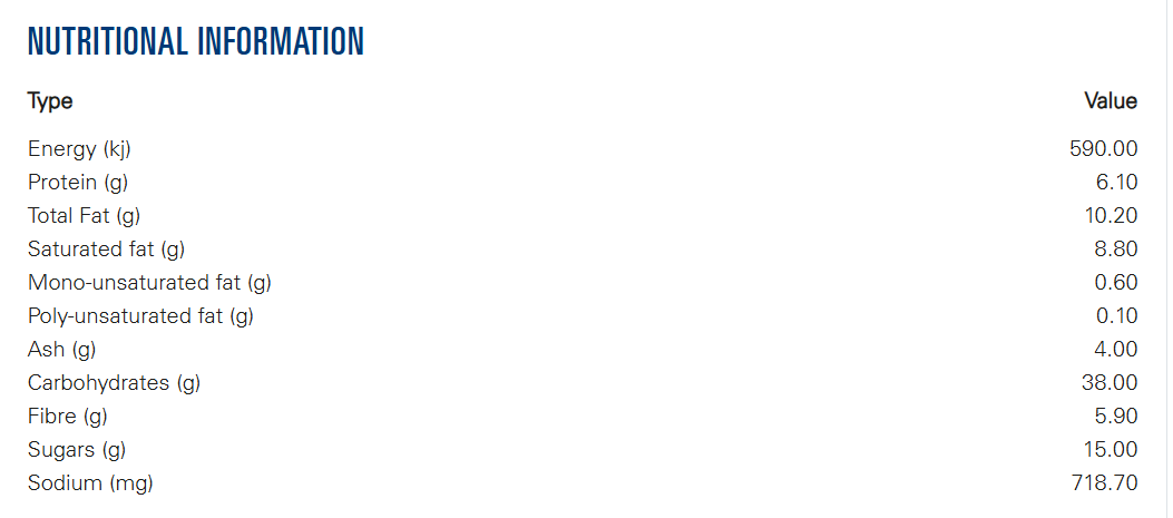 Bakels Chocolate Mousse Powder