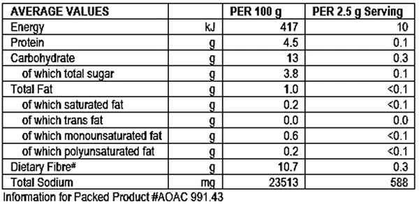Ina Paarman's Vegetable Spice 1kg