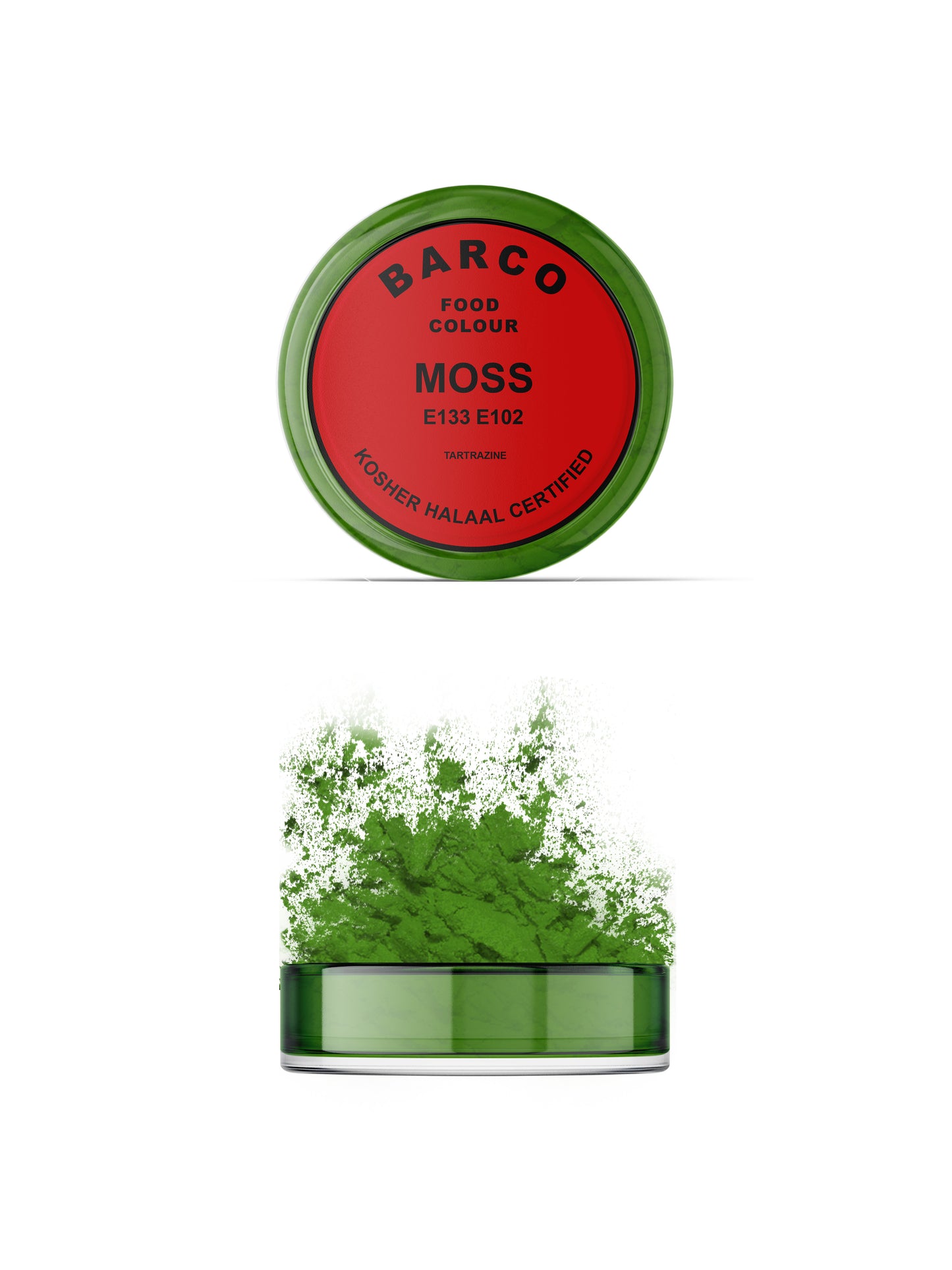 Barco Moss Chocolate Colour Powder 10ml (Red Label)