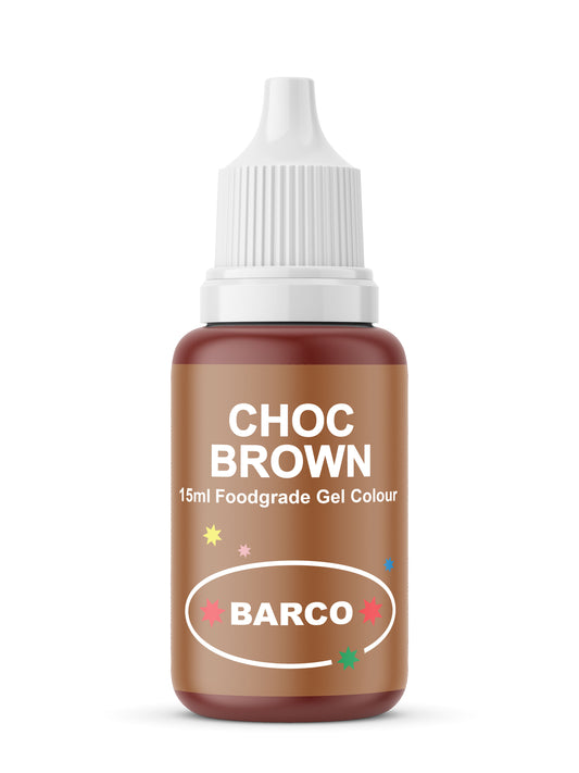 Barco Chocolate Brown Gel Food Colour 50ml