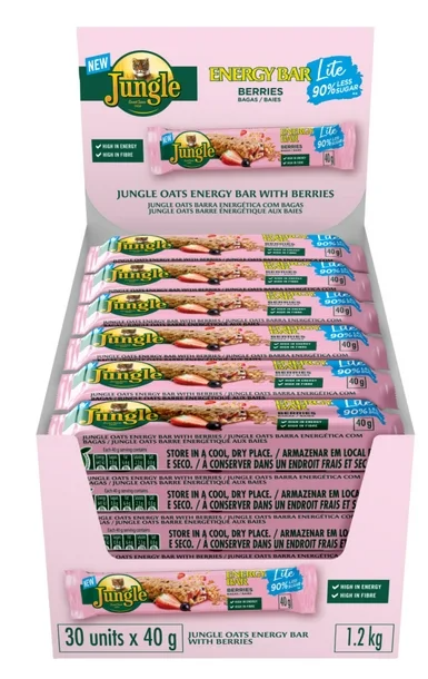 Jungle Bar Berries LITE 30 x 40g
