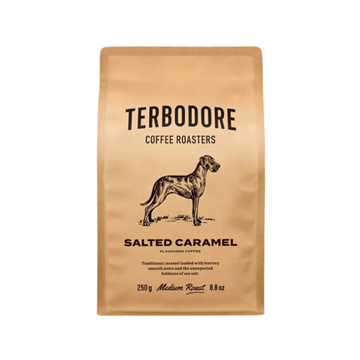 Terbodore Salted Caramel Flavoured Range Coffee 250g