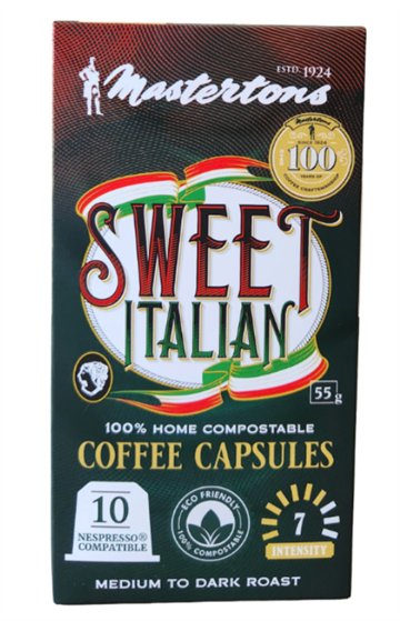 Mastertons Sweet Italian Capsules 10's