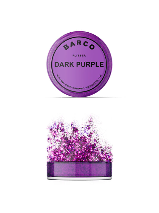 Barco Purple Flitter Glitter 10ml (Purple Label)
