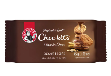 Bakers Choc-Kits Single 12 x 45g