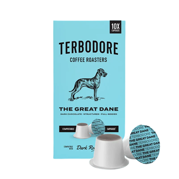Terbodore The Great Dane Coffee Capsules 10's