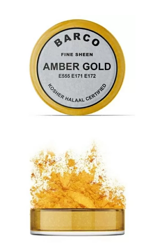Barco Amber Gold Metallic Dusting 50ml (Grey Label)