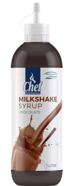 Chef Chocolate Milkshake Syrup 1lt