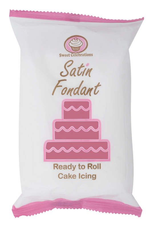 Sweet Celebration Satin Fondant 500g - Hot Pink