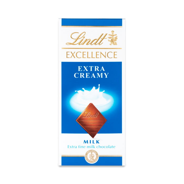 Lindt Excellence Extra Creamy Milk 20 x 100g