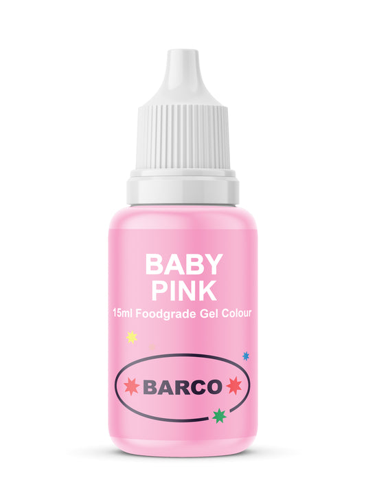 Barco Pink Gel Food Colour 15ml
