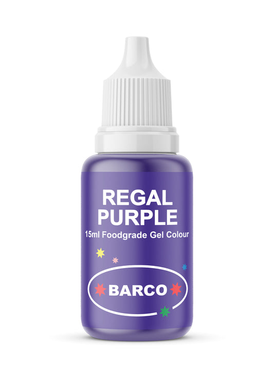Barco Regal Purple Gel Food Colour 15ml