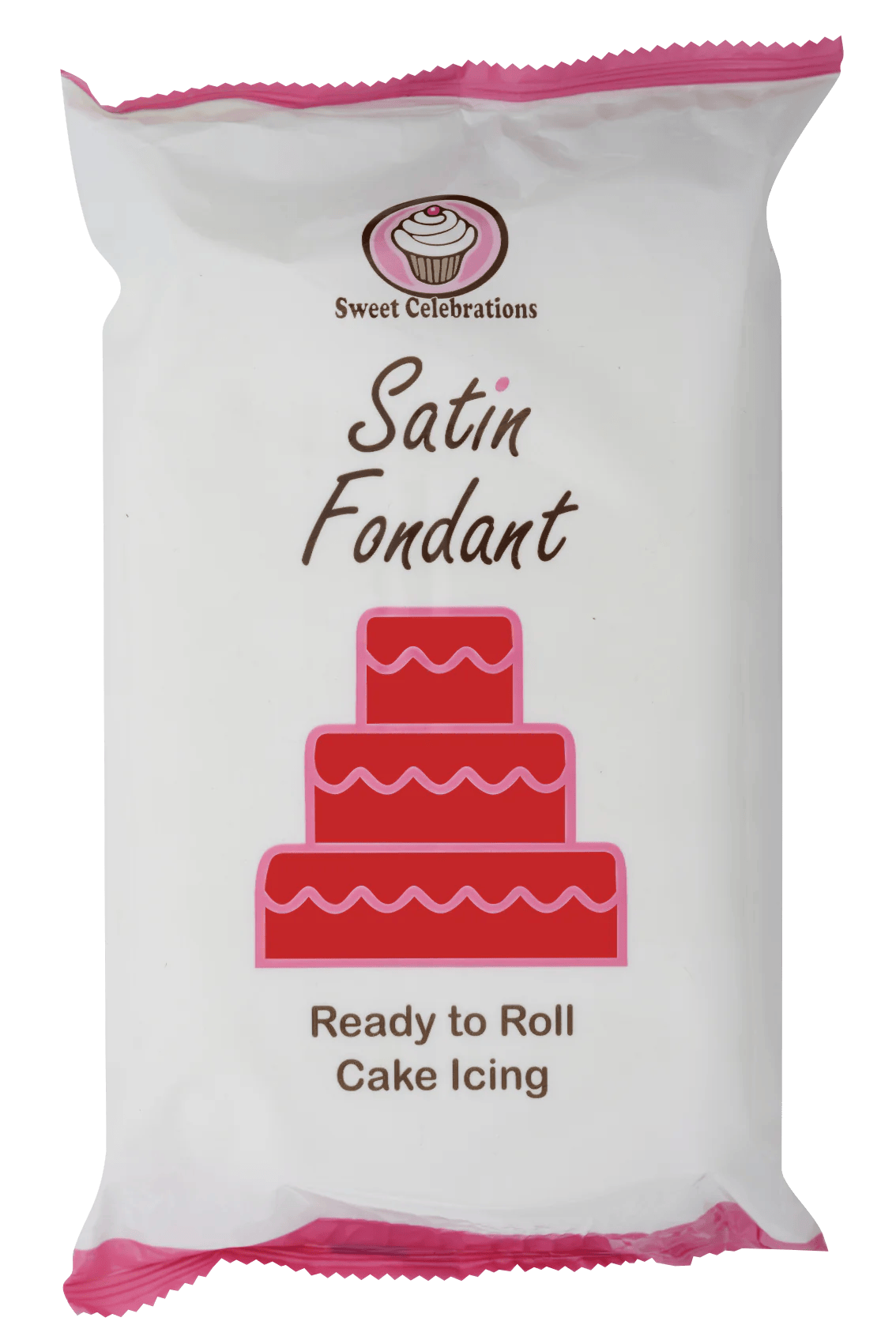 Sweet Celebration Satin Fondant 1kg - Red