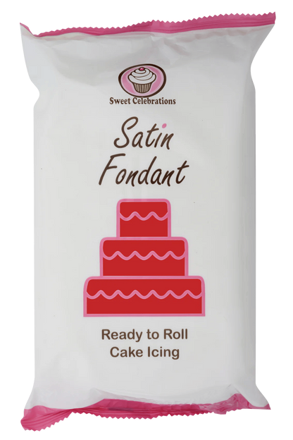 Sweet Celebration Satin Fondant 1kg - Red