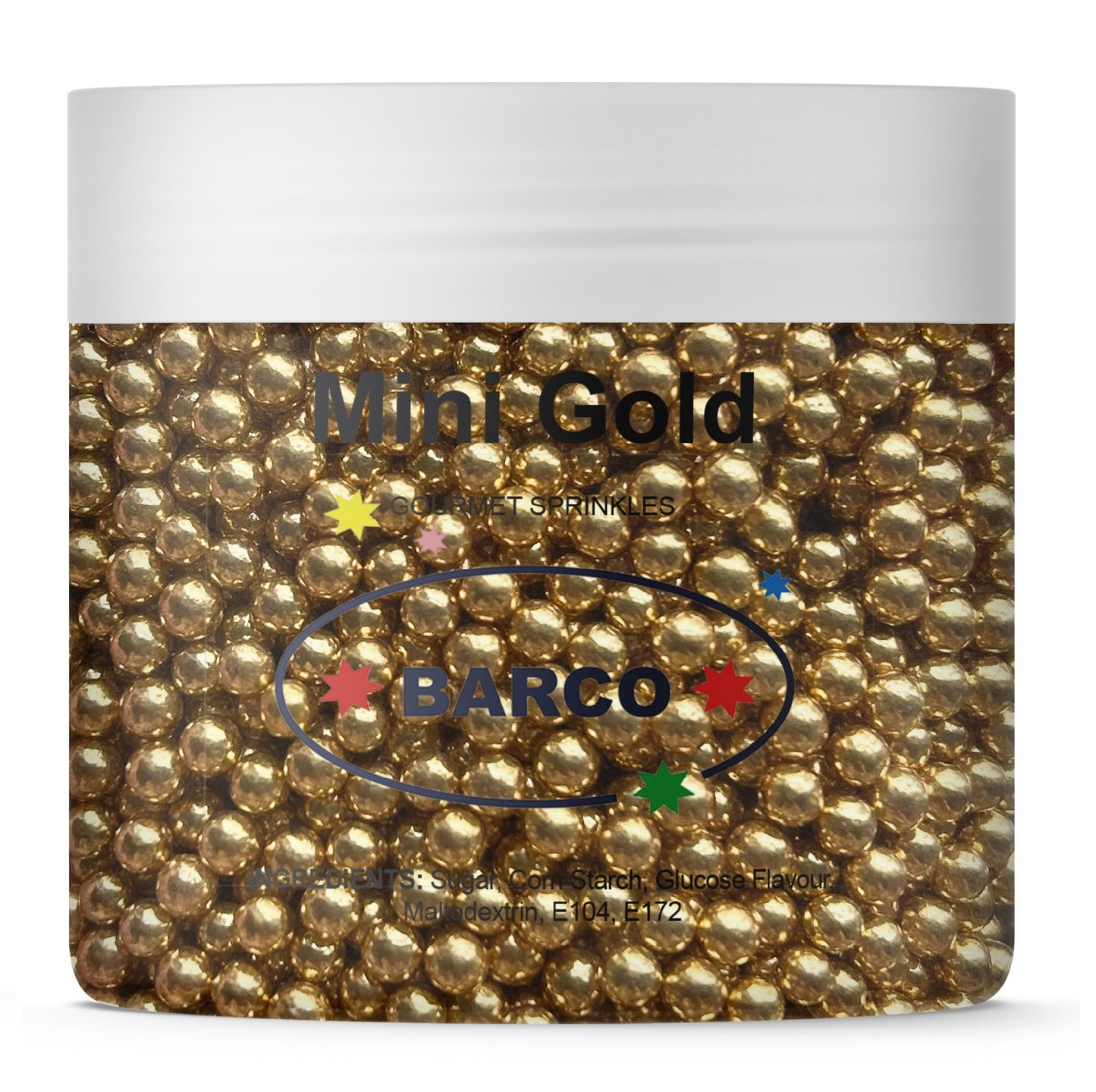 Barco Mini Gold Sprinkles