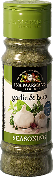 Ina Paarman's Reduced Salt Garlic & Herb Seasoning 200ml