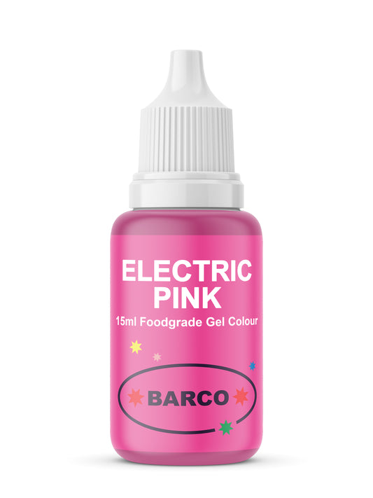 Barco Electric Pink Gel Food Colour 50ml