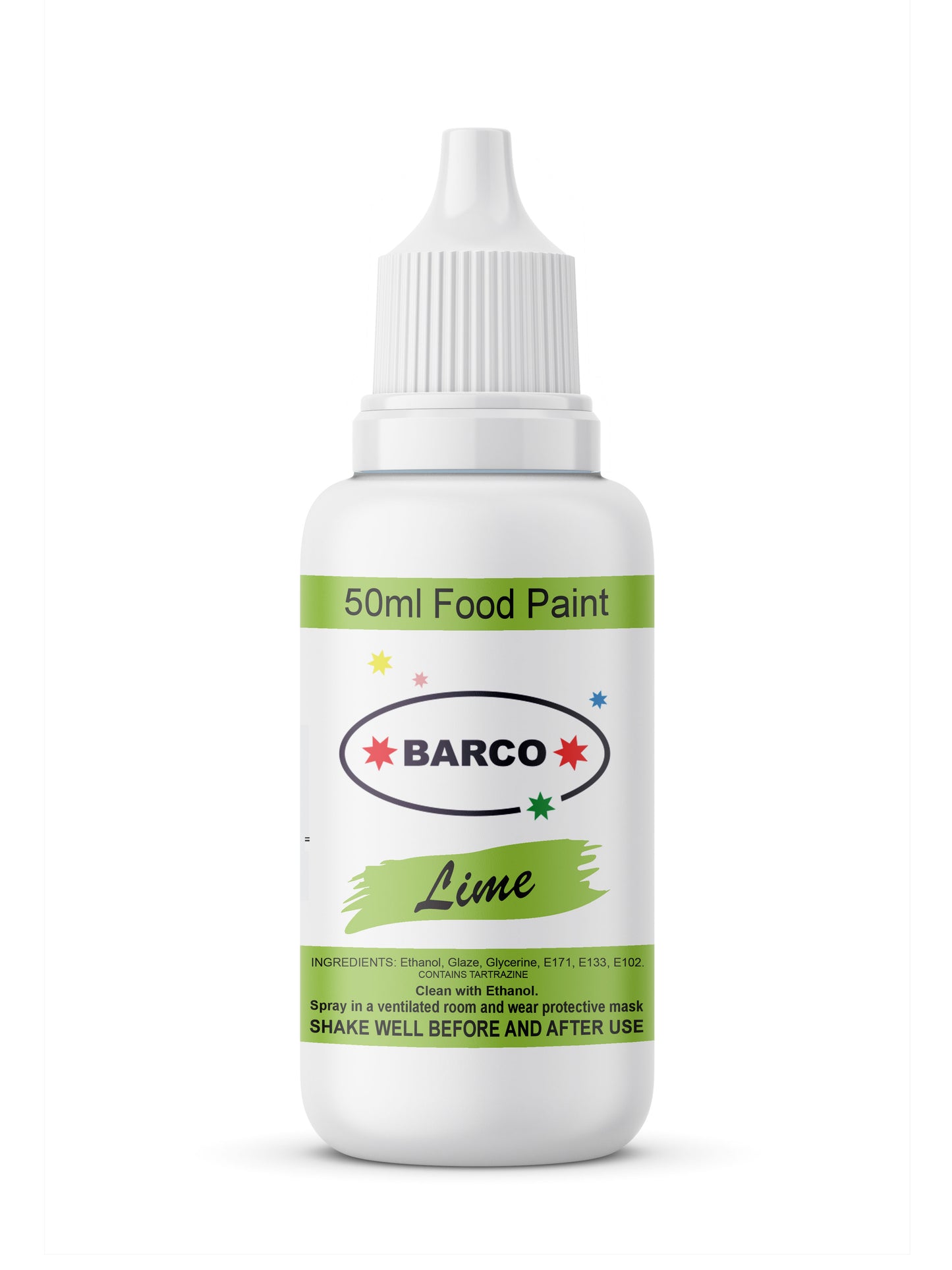 Barco Lime Quick Dry Chocolate Food Paint 50ml