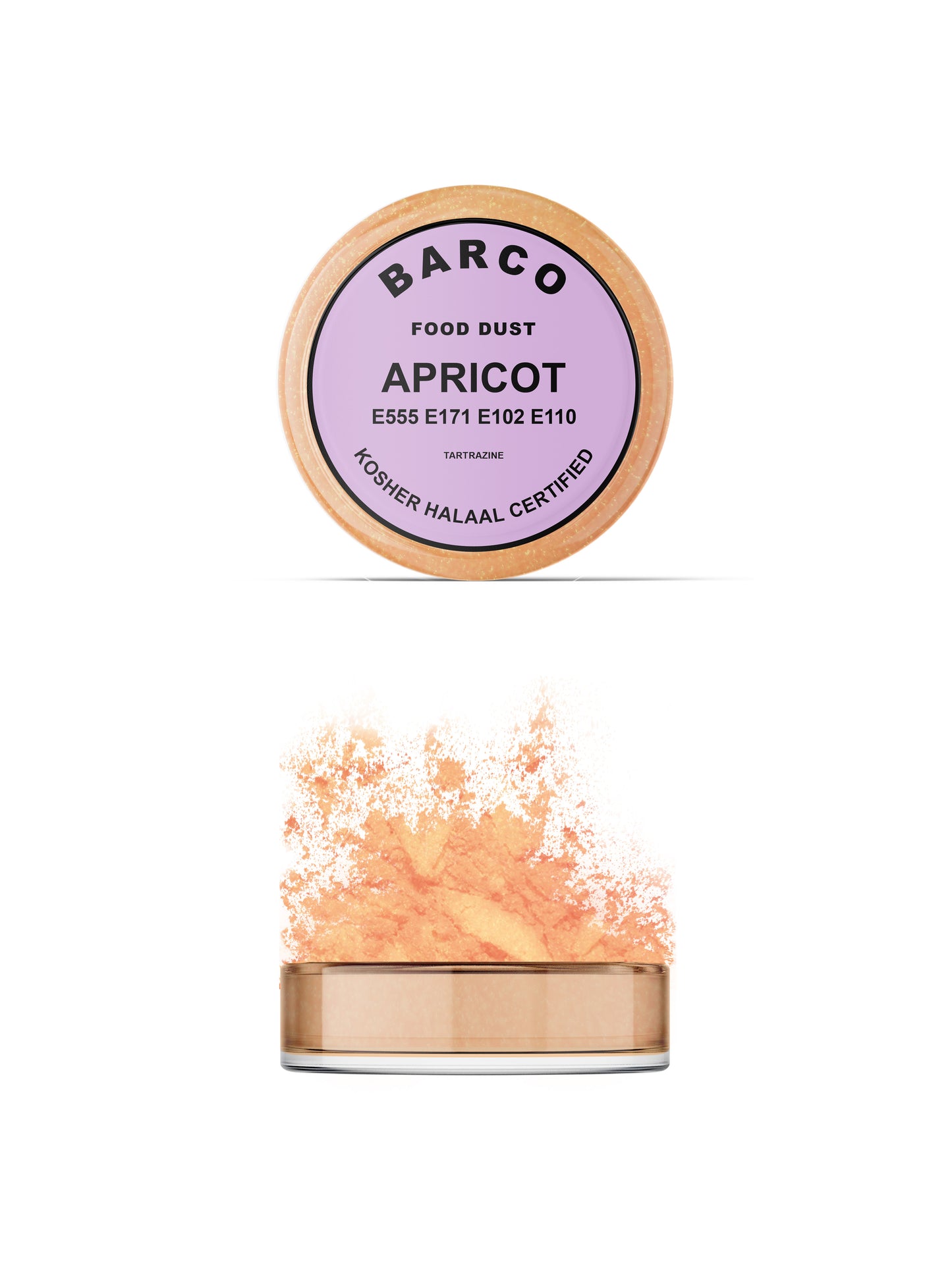 Barco Apricot Pearly Dust 10ml (Lilac Label)