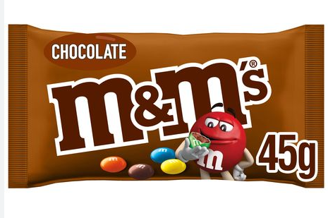 M&M Milk Chocolate 24 x 45g