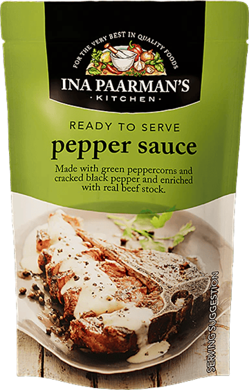 Ina Paarman's Pepper Ready-to-Serve Sauce 200ml