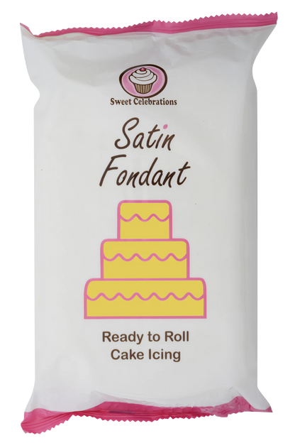 Sweet Celebration Satin Fondant 1kg - Yellow