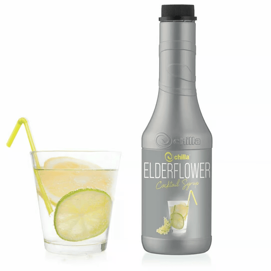 Chilla Elder Flower Gourmet Syrup 1l