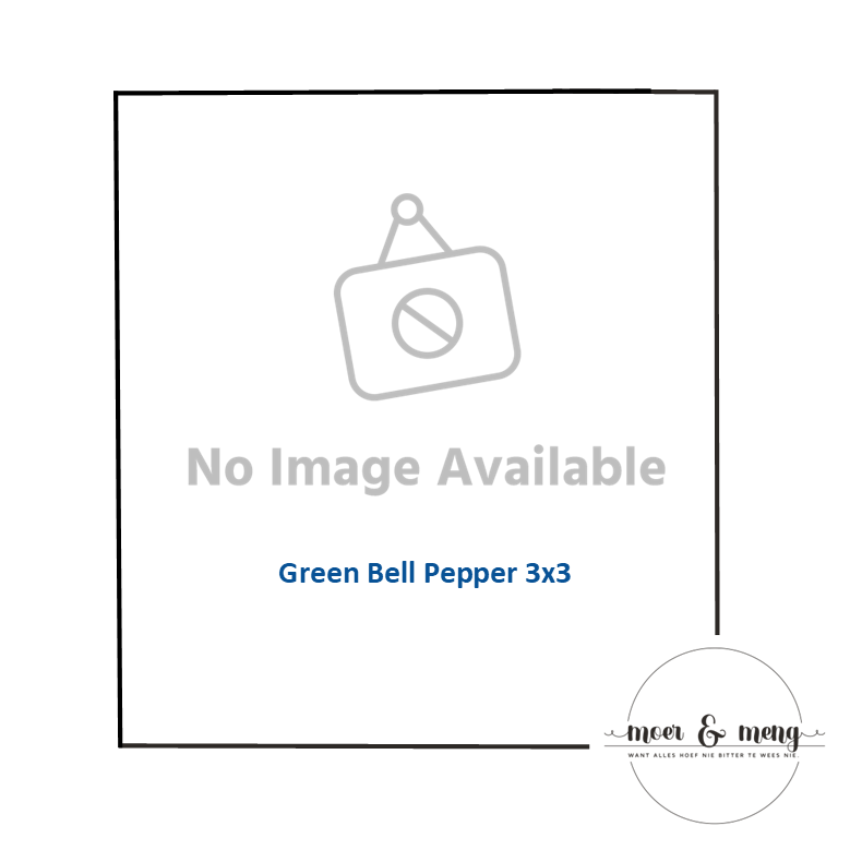 Green Bell Pepper 3x3