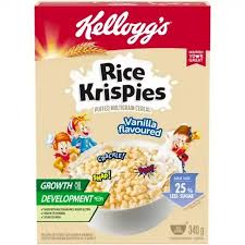 Kellogg's Rice Krispies Vanilla 340g