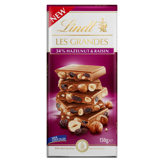 Lindt Grand Raisin Hazel 14 x 150g