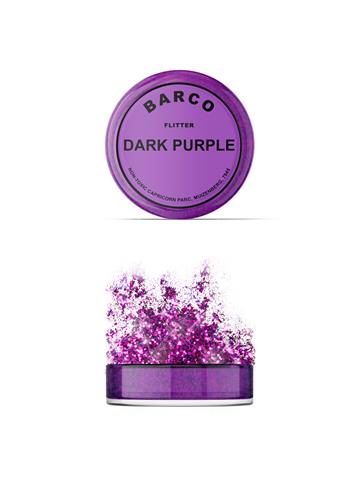 Barco Dark Purple Flitter Glitter 10ml (Purple Label)