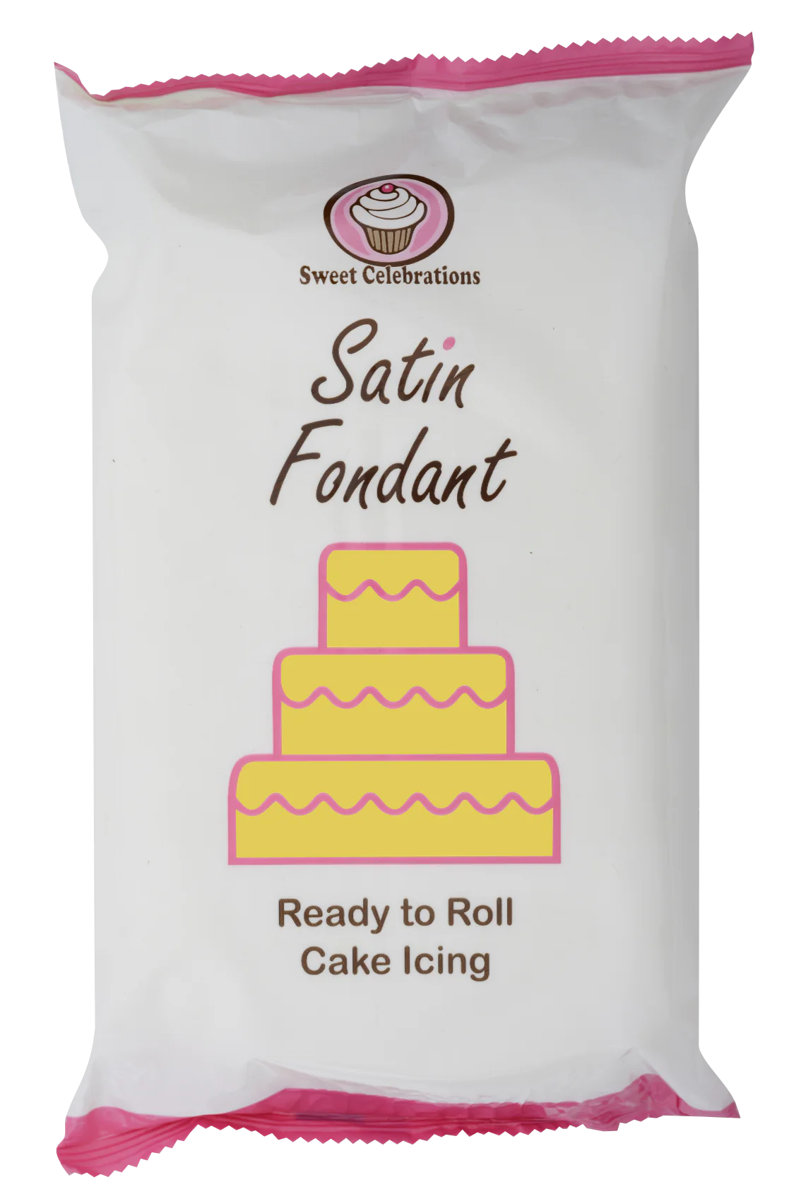 Sweet Celebration Satin Fondant 1kg - Yellow