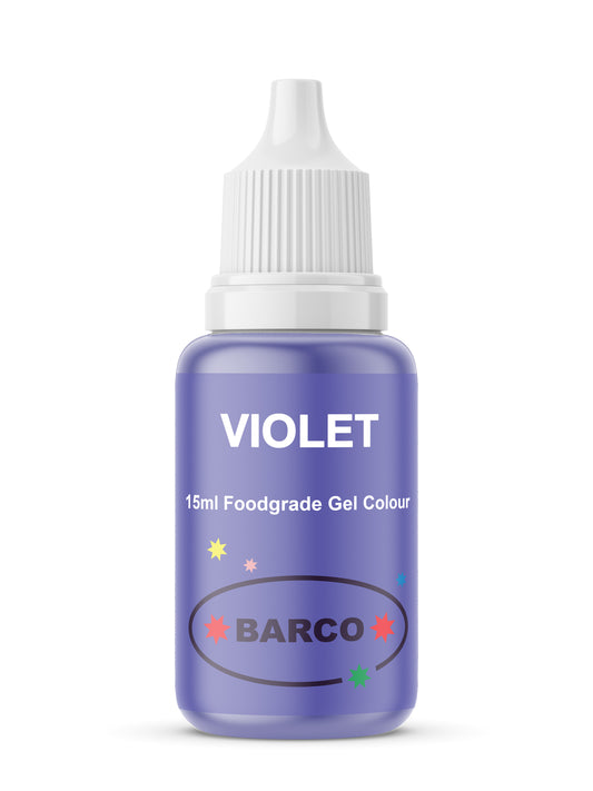 Barco Violet Gel Food Colour 15ml