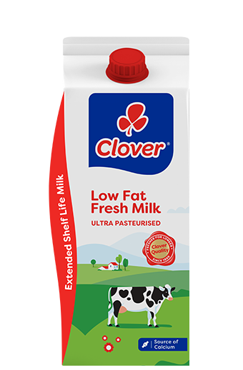 Clover Ultra Pasteurised Low Fat Milk 2lt