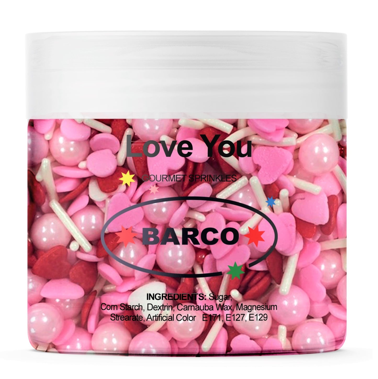 Barco Love You Sprinkles