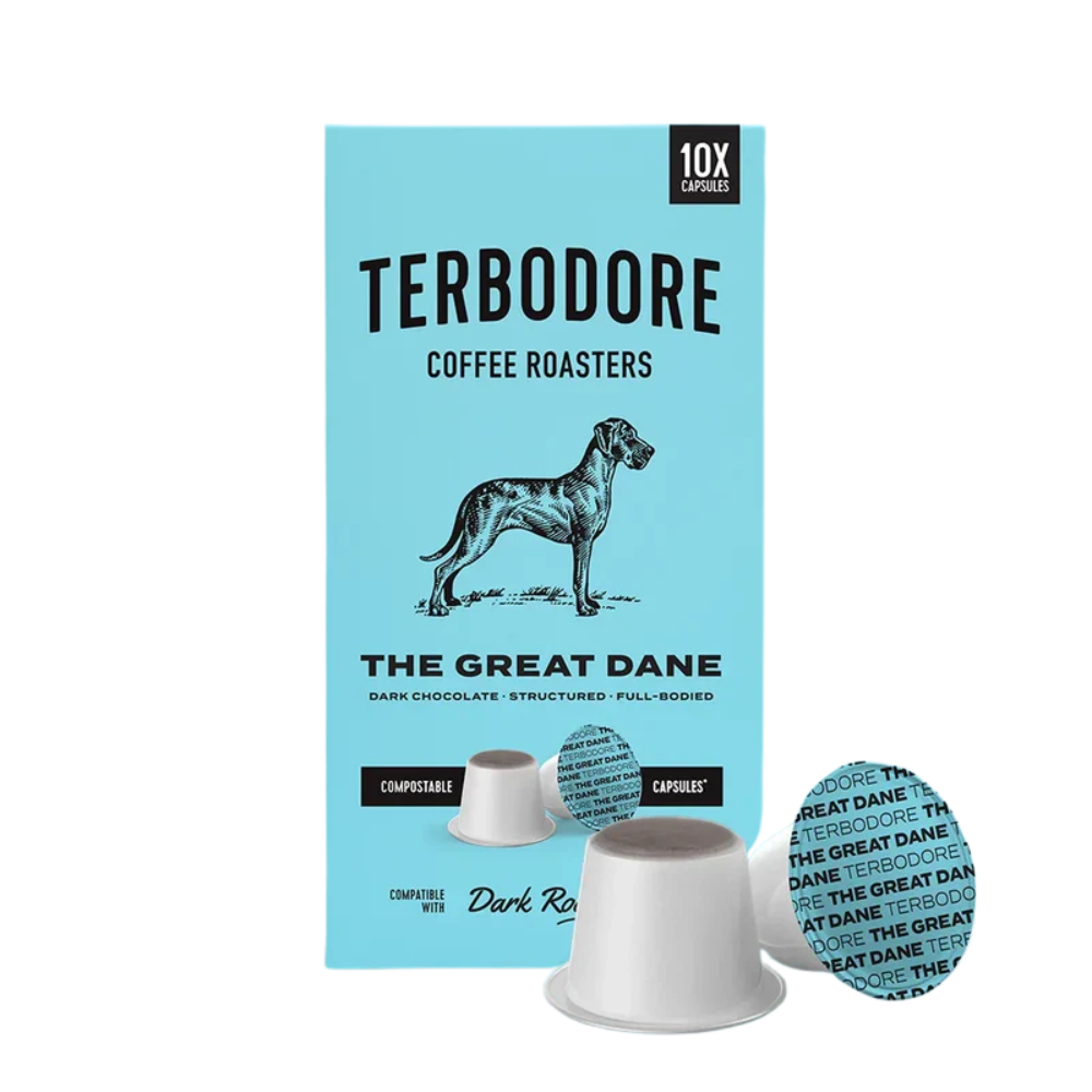 Terbodore The Great Dane Coffee Capsules 10's