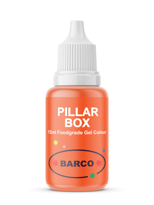Barco Pillar Box Red Gel Food Colour 15ml