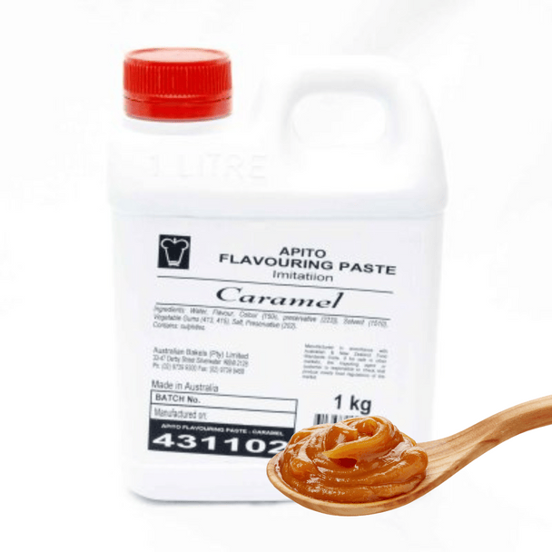Apito Caramel Paste 1kg (Bottle)