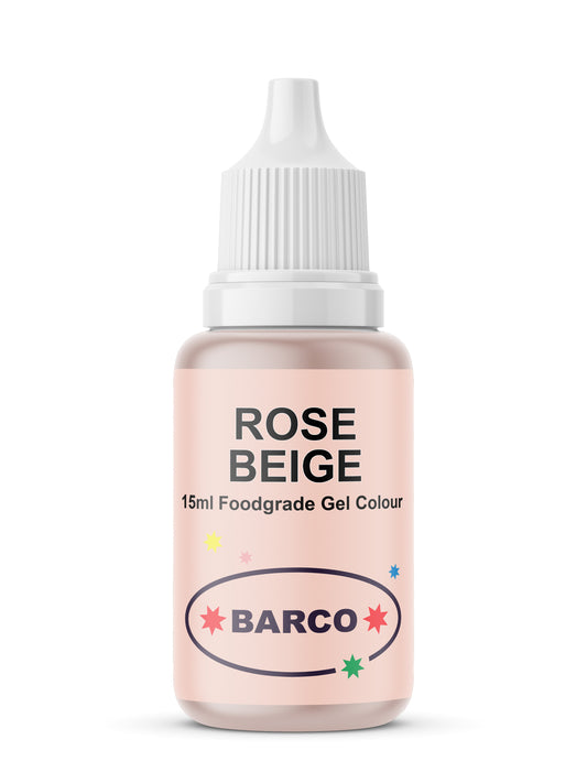 Barco Rose Beige Gel Food Colour 15ml