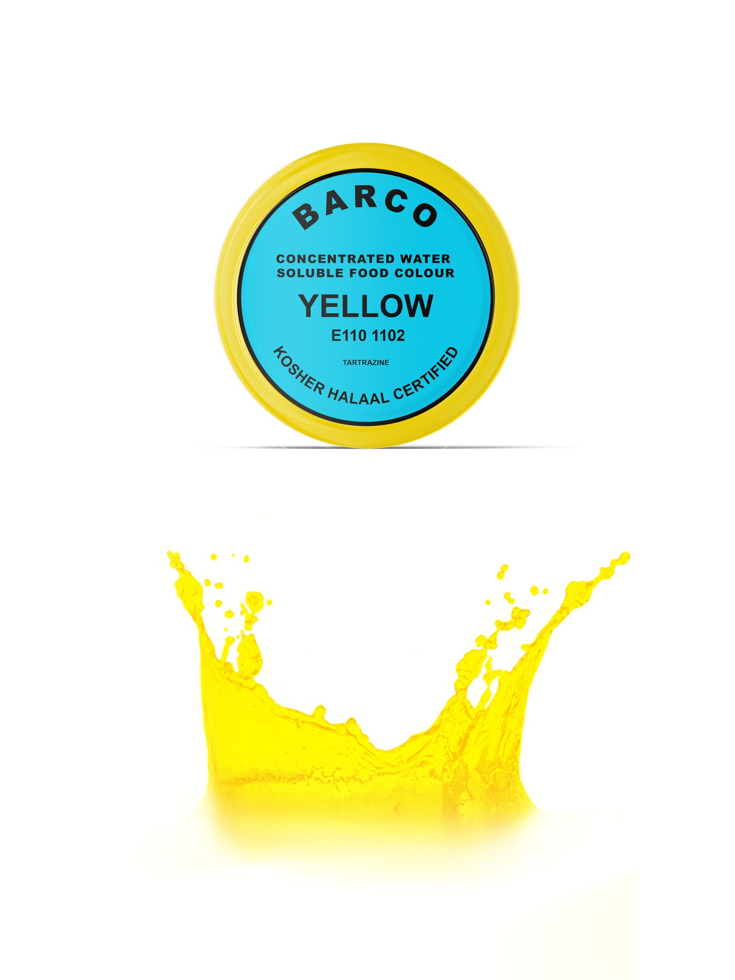Barco Yellow Concentrated Colour Powder 10ml (Blue Label)