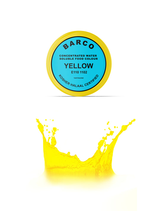 Barco Yellow Concentrated Colour Powder 10ml (Blue Label)