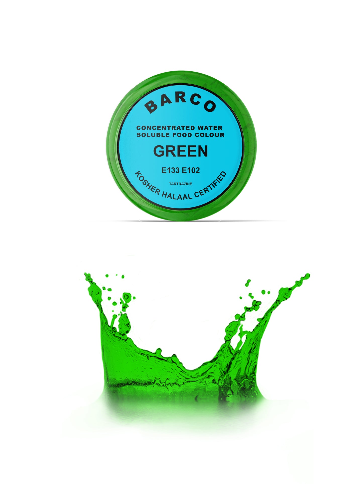 Barco Green Concentrated Colour Powder 10ml (Blue Label)