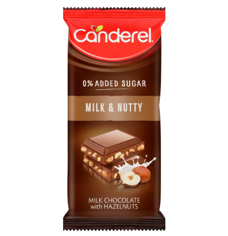 Canderel Milk Nut 15 x 100g