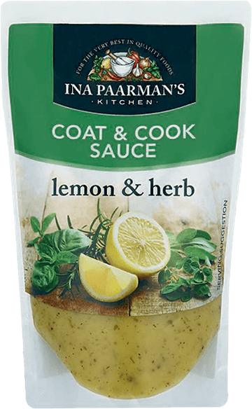 Ina Paarman's Lemon & Herb Coat 'n Cook Sauce 200ml
